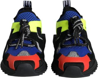 Dolce & Gabbana Multicolor Mesh Sorrento Trekking Sneakers Womens Shoes