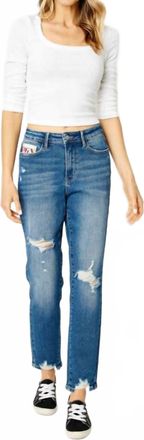 Judy Blue Queen Of Hearts Jeans In Blue