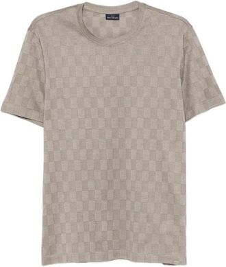 Paul & Shark T-shirt met korte mouwen - Heren - T-shirts - Beige - M - Katoen - Tops