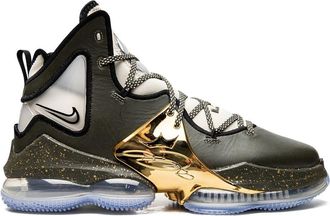 Nike LeBron 19 Chosen 1 sneakers - unisex - Leather/Rubber/Fabric - 8 - Green