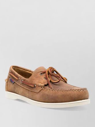 Sebago leather boat loafers