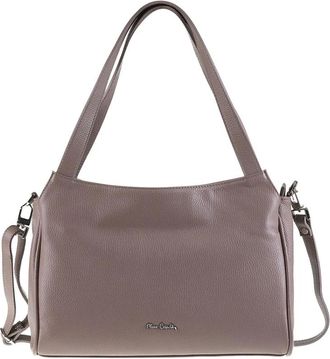 Pierre Cardin 1996 Schoudertas - Dames - Tassen - Beige - Maat: ONE Size Katoen
