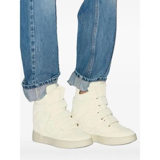 Isabel Marant IM3 High-top Wedge Sneakers