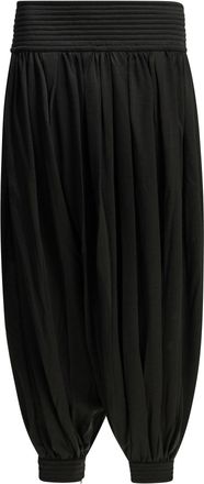 Alaia casual broek van wolmix