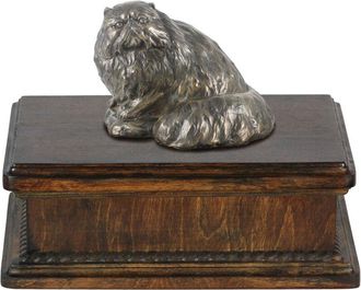 OEM Urna Persa Para Cenizas De Gato, Urna Cl&aacute;sica Con Estatuilla, Urna Elegante Con Gato De Art-dog