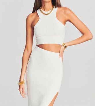 SER.O.YA Corinna Top In White