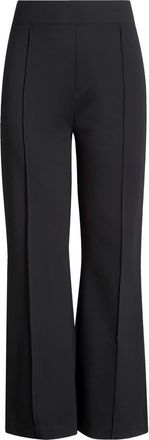 Spanx High Waist Flare Leg Stretch Ponte Pants in Classic Black at Nordstrom, Size 3X