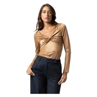 Kocca Donna, Camicette, Marrone, XS, new