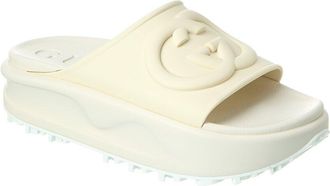 Gucci Interlocking G Rubber Slide