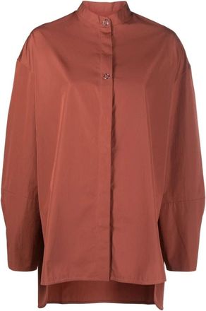 STUDIO NICHOLSON Shirts - Dames - Overhemden - Oranje - M - Overhemden