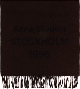 Acne Studios unisex, Accesorios, Marr&oacute;n, Talla: ONE Size