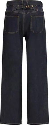 Thom Browne Japanese Denim Selvedge Jeans - Blue