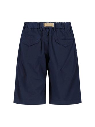 White Sand Mens Trousers Blue Cotton ; Elastane