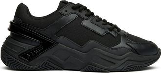 Mallet Footwear Mens Union Trainers - Black Textile - Size UK 10