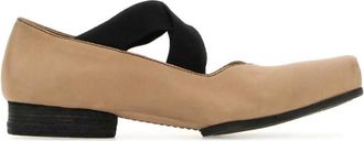 Uma Wang Beige Slip On Ballet Flats