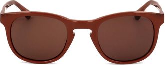Linda Farrow DRIES VAN NOTEN DVN89 C3 Mens Sunglasses Brown Size 49