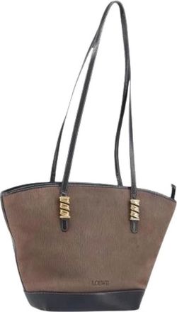 Loewe Pre-owned Tote Bag - - Pre-owned - Donna - Marrone - ONE SIZE