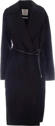 Sportmax Jassen, Dames, Zwart, 2Xs, Wol, Enkeljas
