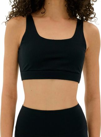 SPLITS59 Airweight Rib Sports Bra In Black