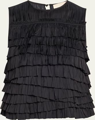 Ulla Johnson Quinn Layered Sleeveless Top
