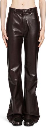 Petar Petrov Flared Trousers In Leather