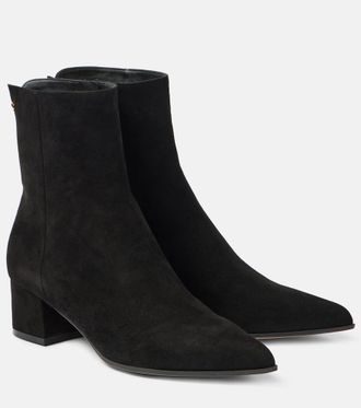Gianvito Rossi Stivaletti Lyell 45 in suede