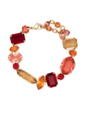Swarovski Armband verfraaid met kristallen - Rood