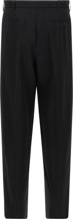 Marni Two-Tone Wool Trousers - Black