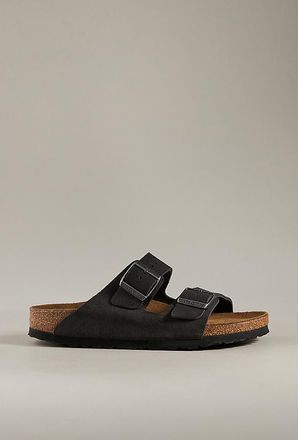 Birkenstock Arizona Suede Soft Footbed Sandals