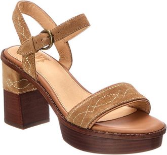 Frye Pipa Woodstock Suede & Leather Sandal