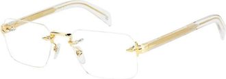 Eyewear by David Beckham Modebrillen DB 7116 LOJ - Heren - Brillen - Geel - 54 MM - Accessoires