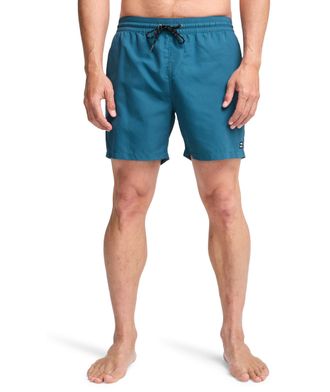 Billabong Badeshorts BILLABONG ALL DAY LB, Herren, Gr. L, N-Gr, real teal, Obermaterial: 100% Polyester, Badehosen Badeshorts, sportlicher Stil, mit Kordelzug, 