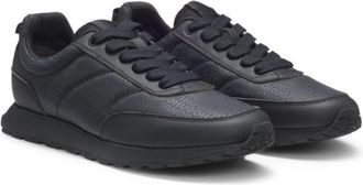 HUGO BOSS Low-top trainers with monogrammed uppers