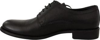 Dolce & Gabbana Klassieke Leren Oxford Schoenen met Veters - Heren - Nette schoenen - Zwart - 41 EU - Leer - Schoenen