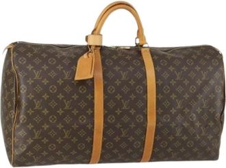 Louis Vuitton Pre-owned Weekend Bags, female, Brown, Size: ONE SIZE Pre-owned Weekend Bag