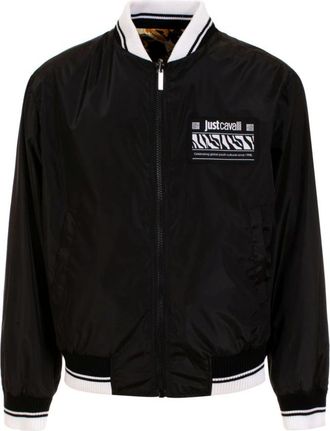 Just Cavalli Bomber Jassen - Heren - Bomber jackets - Zwart - M - Jassen