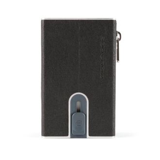 Piquadro Wallets & Cardholders, male, Black, Size: ONE SIZE Wallets & Cardholders