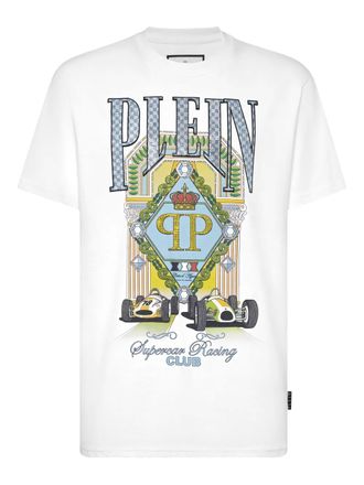 Philipp Plein Supercar Racing t-shirt - White