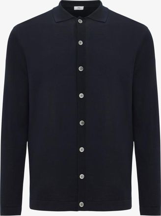 Gentiluomo Gebreid Vest | Donkerblauw