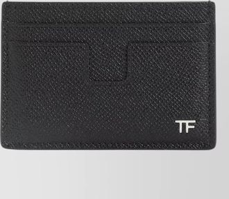 Tom Ford textured leather card holder slim design