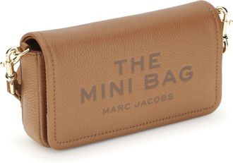 Marc Jacobs Womens The Mini Bag Shoulder Argan Oil Calf Leather Bos Taurus