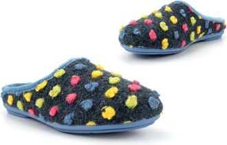 Generic Womens Memory Foam Slippers Size 4 Ladies Memory Foam Slipper Size 3 Womens Comfort Slipper Ladies Comfort Slippers Slip On Sizes 3-9 Blue 6 UK