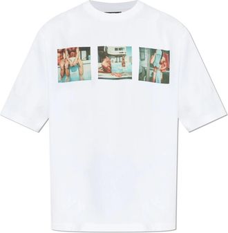 Dsquared2 Uomo, Top, Bianco, S, new