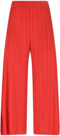 Pleats Please Issey Miyake Pleated trousers