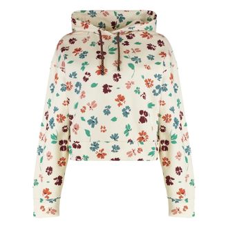 Kristina Ti Hoodies & sweatvesten, Dames, Veelkleurig, L, Katoen, Katoenen Hoodie