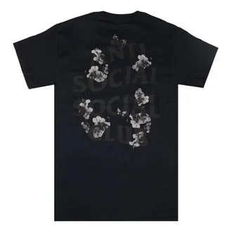 ANTI SOCIAL SOCIAL CLUB Dramatic Kkoch Short-Sleeve T-Shirt Black 0657-100000103DKSS-BLAC