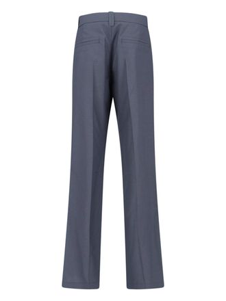 Christophe Lemaire Womens Trousers Grey Polyester Wool
