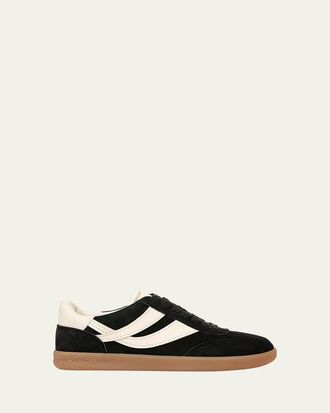 Vince Oasis Bicolor Leather Retro Sneakers
