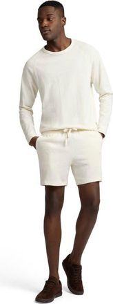 Onia Slub Terry Crewneck Sweater in Egret at Nordstrom, Size Xx-Large