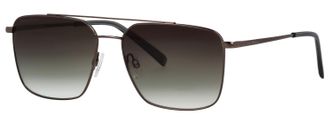 Marc O'Polo Sonnenbrille MARC OPOLO 505097, Herren, dunkelgun, Sonnenbrillen Sonnenbrille, Form Karree/Eckig, Logoschriftzug auf B&uuml;gel und Glas, Polyamid UV 400